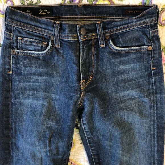 Citizens of Humanity Elson High Rise Straight leg - Picture 3 of 8